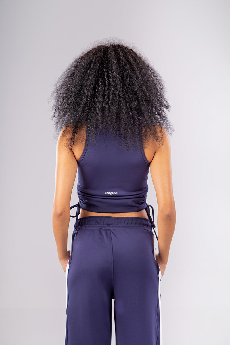 Motion Drawstring Crop Top
