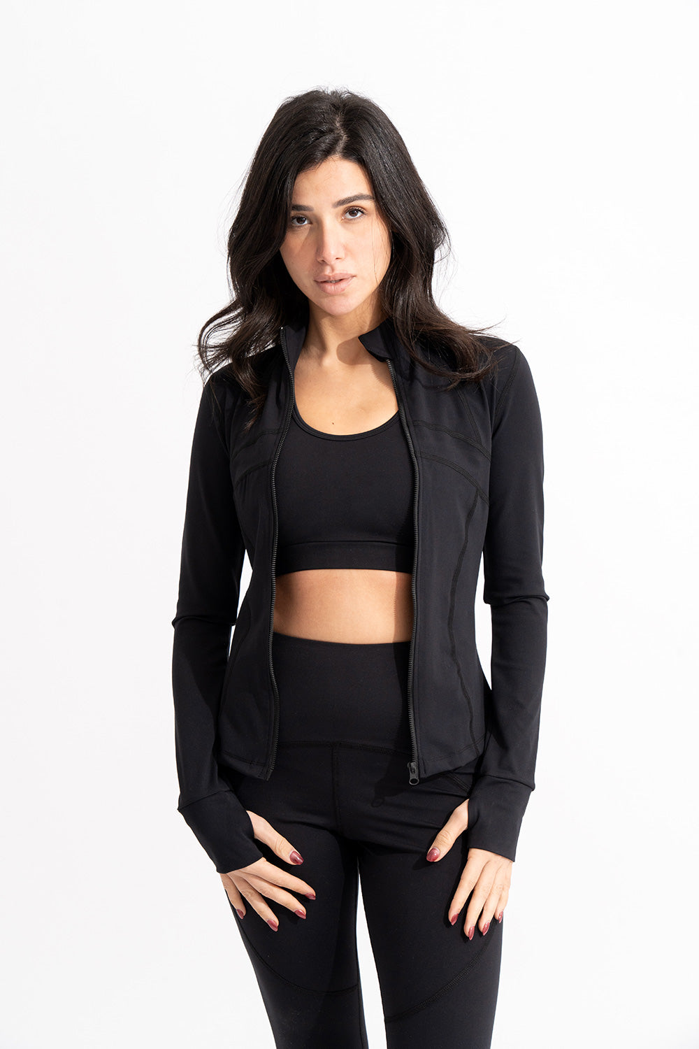Contour Fit Zip-Up Performance Jacket
