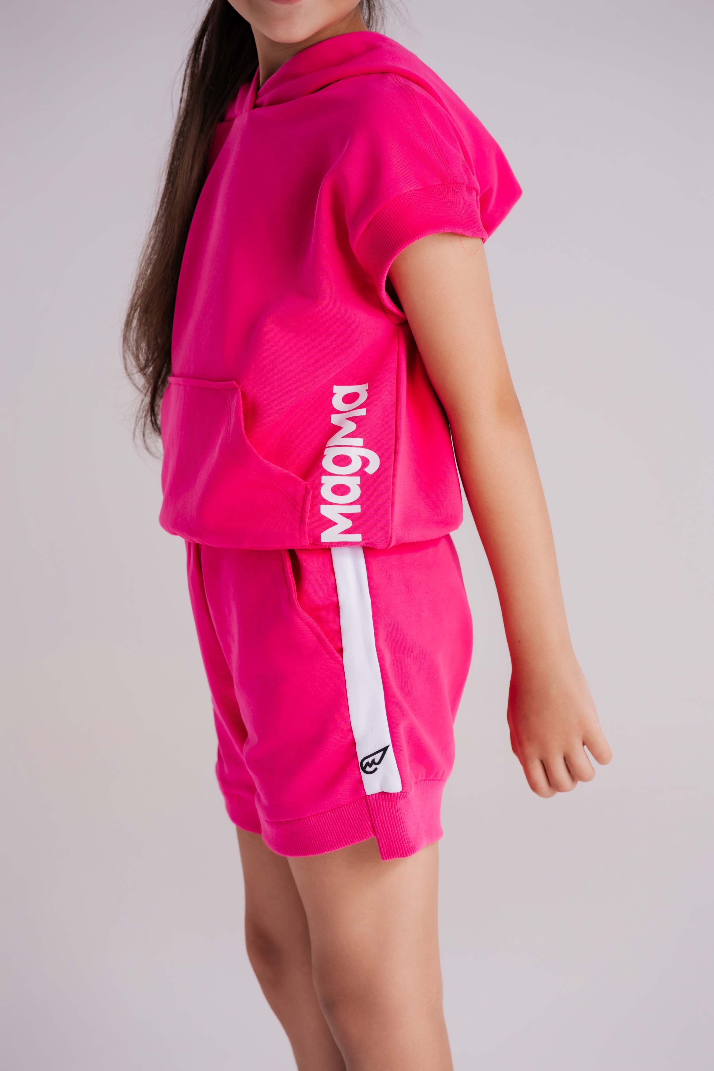 Girls StripeEase Athletic Shorts