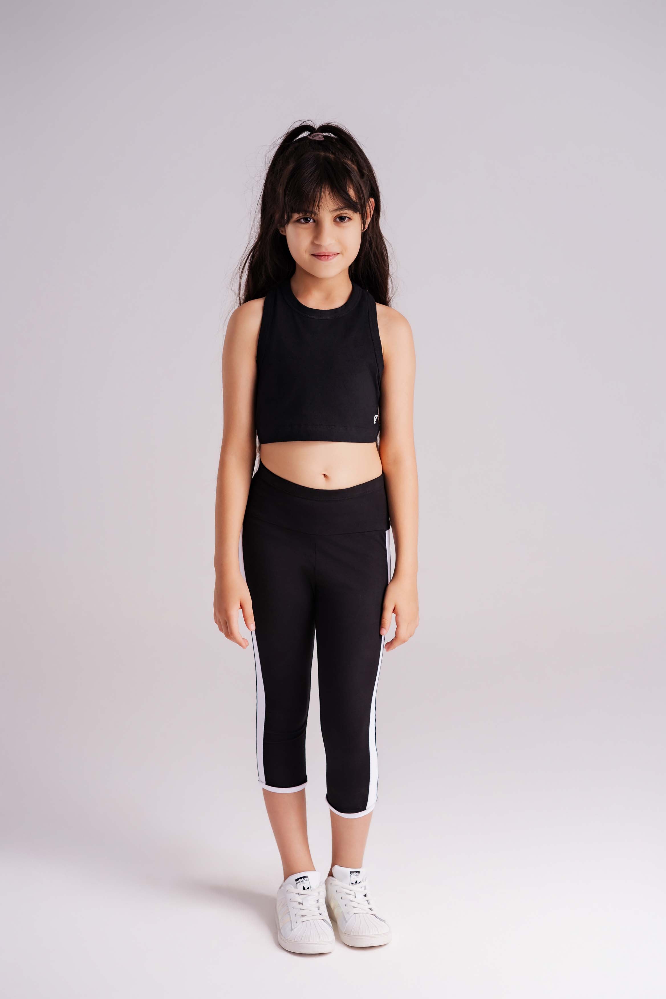 Girls Essential Crop Tank