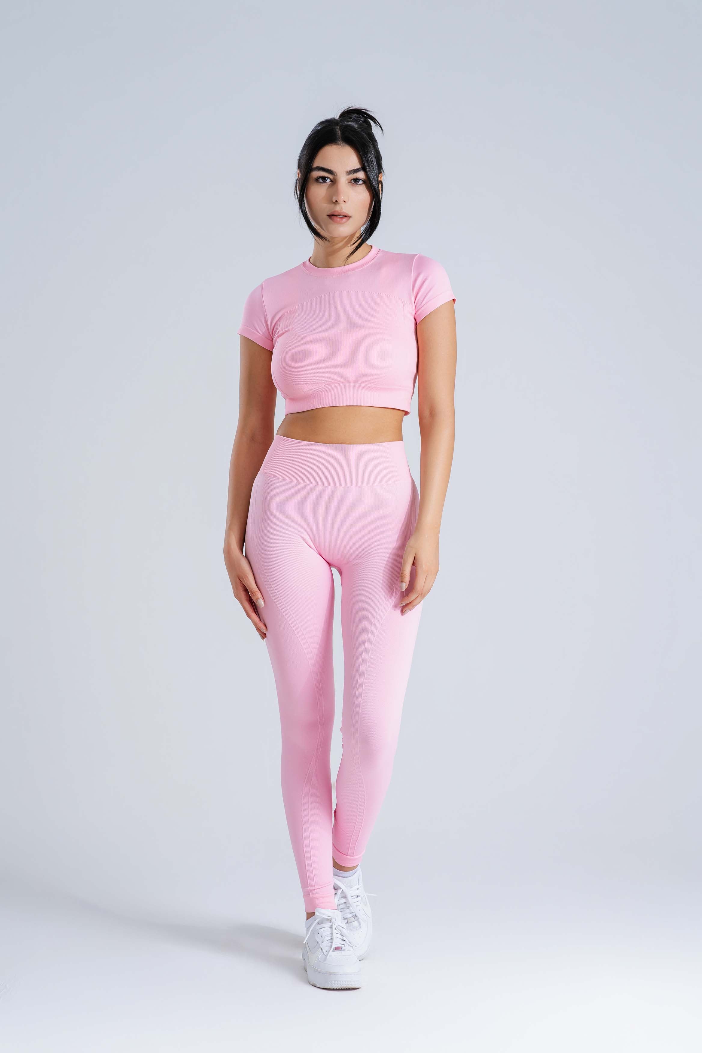 بنطال اليوجا AuraFit بدون درزات