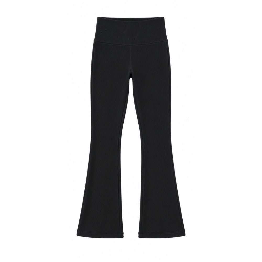 RIBBED YOGA PANTS