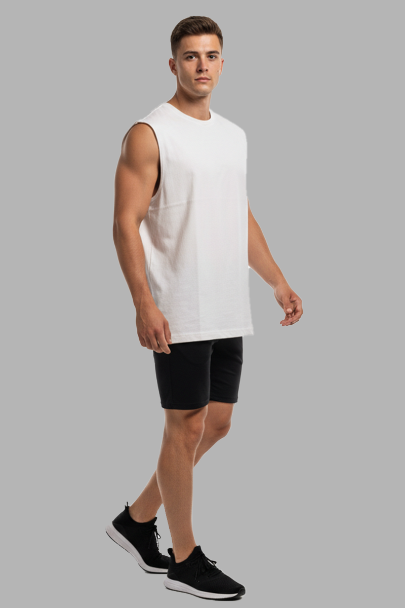 Relaxed Sleeveless Tee
