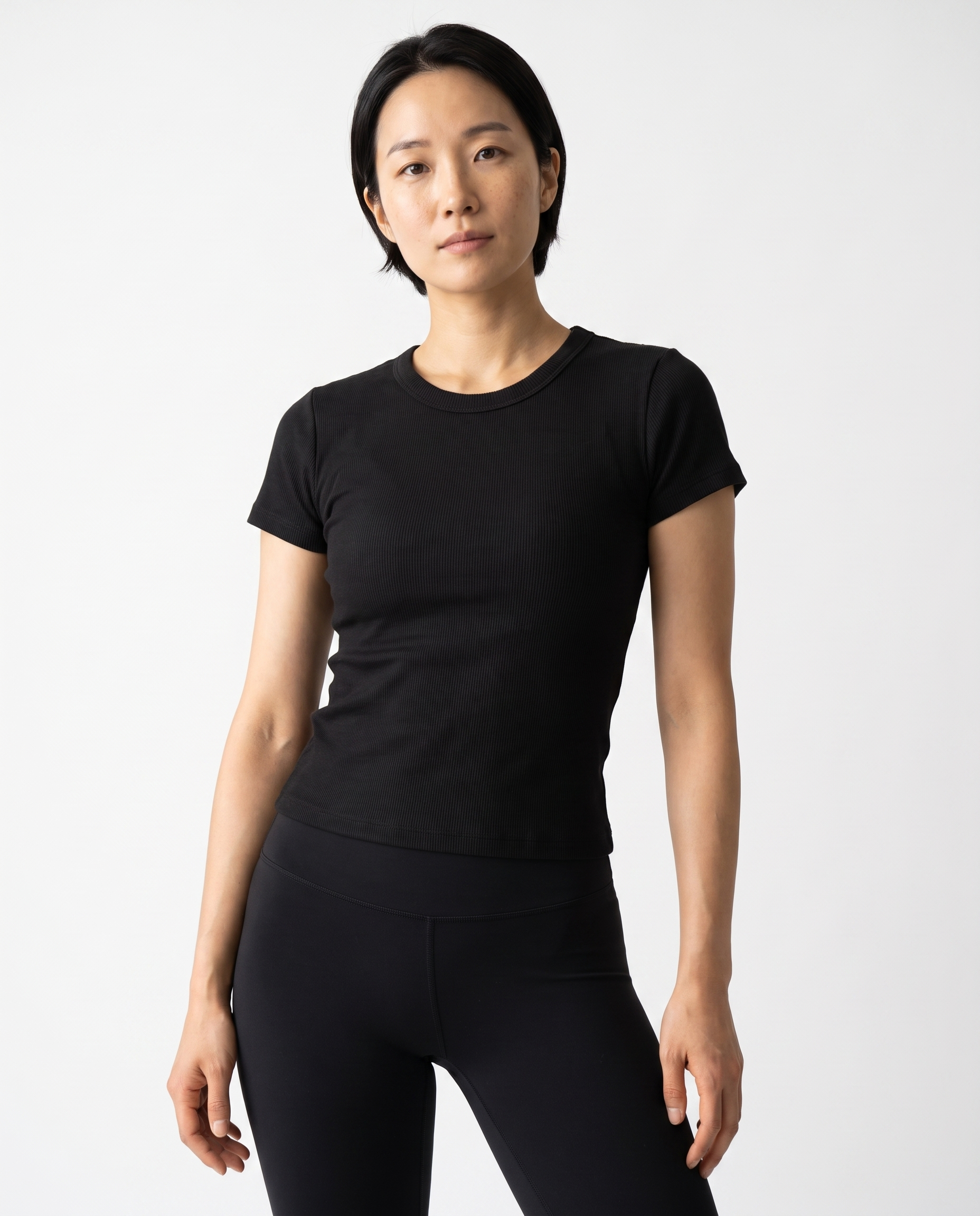 RIBBED TSHIRT