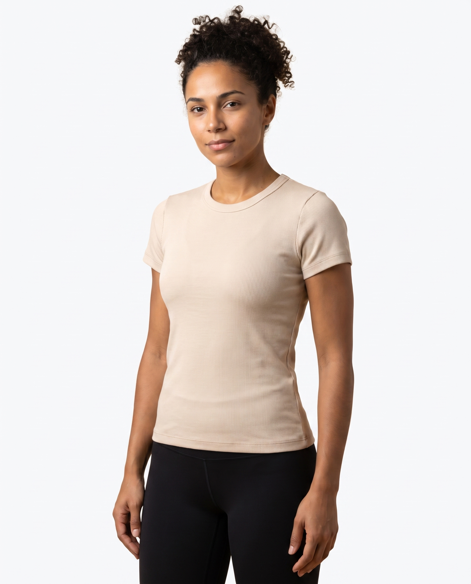 RIBBED TSHIRT