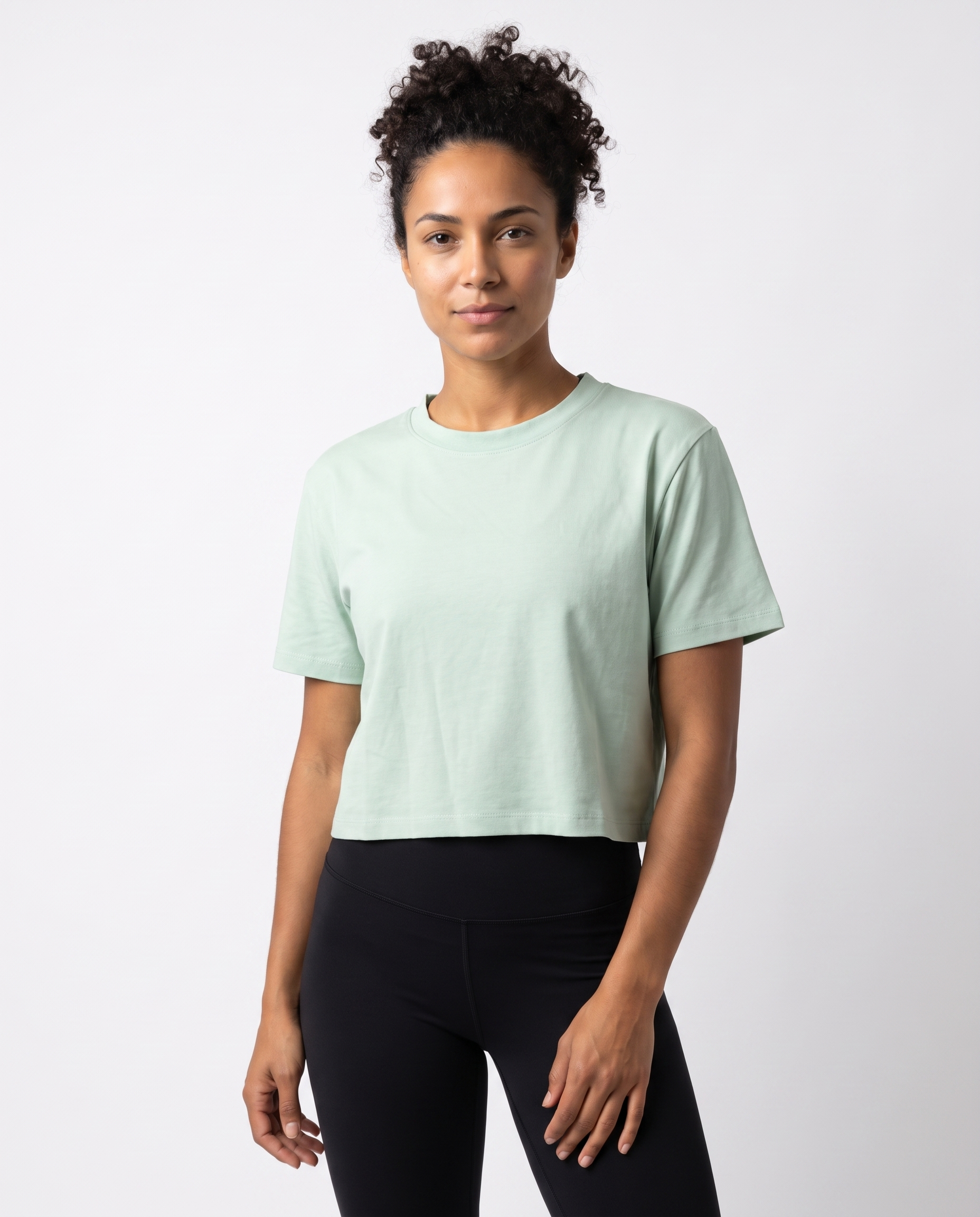 CROPPED BOXY TEE