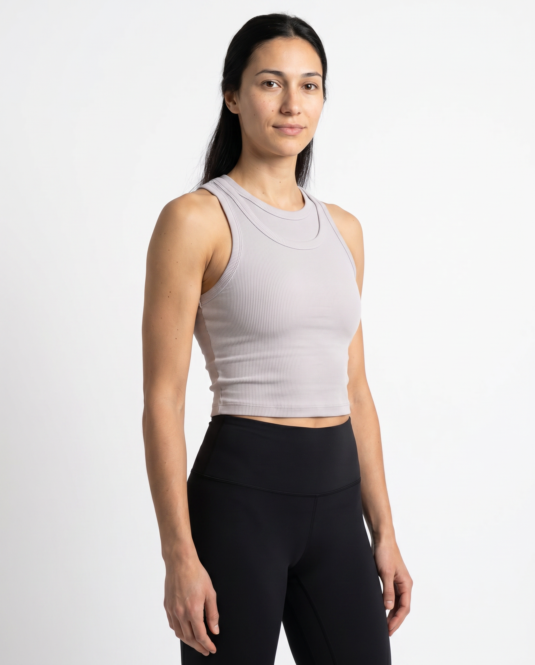 RIBBED LAYERED TANKTOP