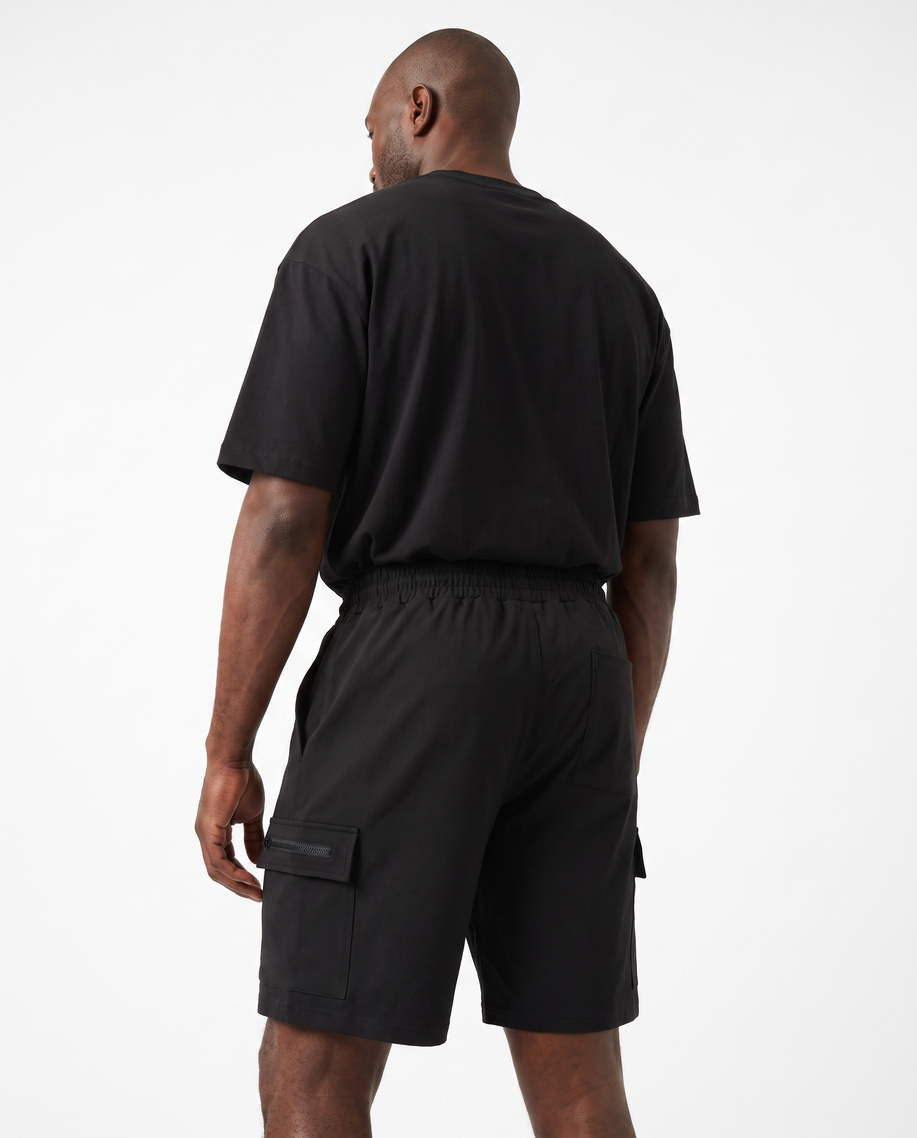 UtilityZip Cotton Shorts