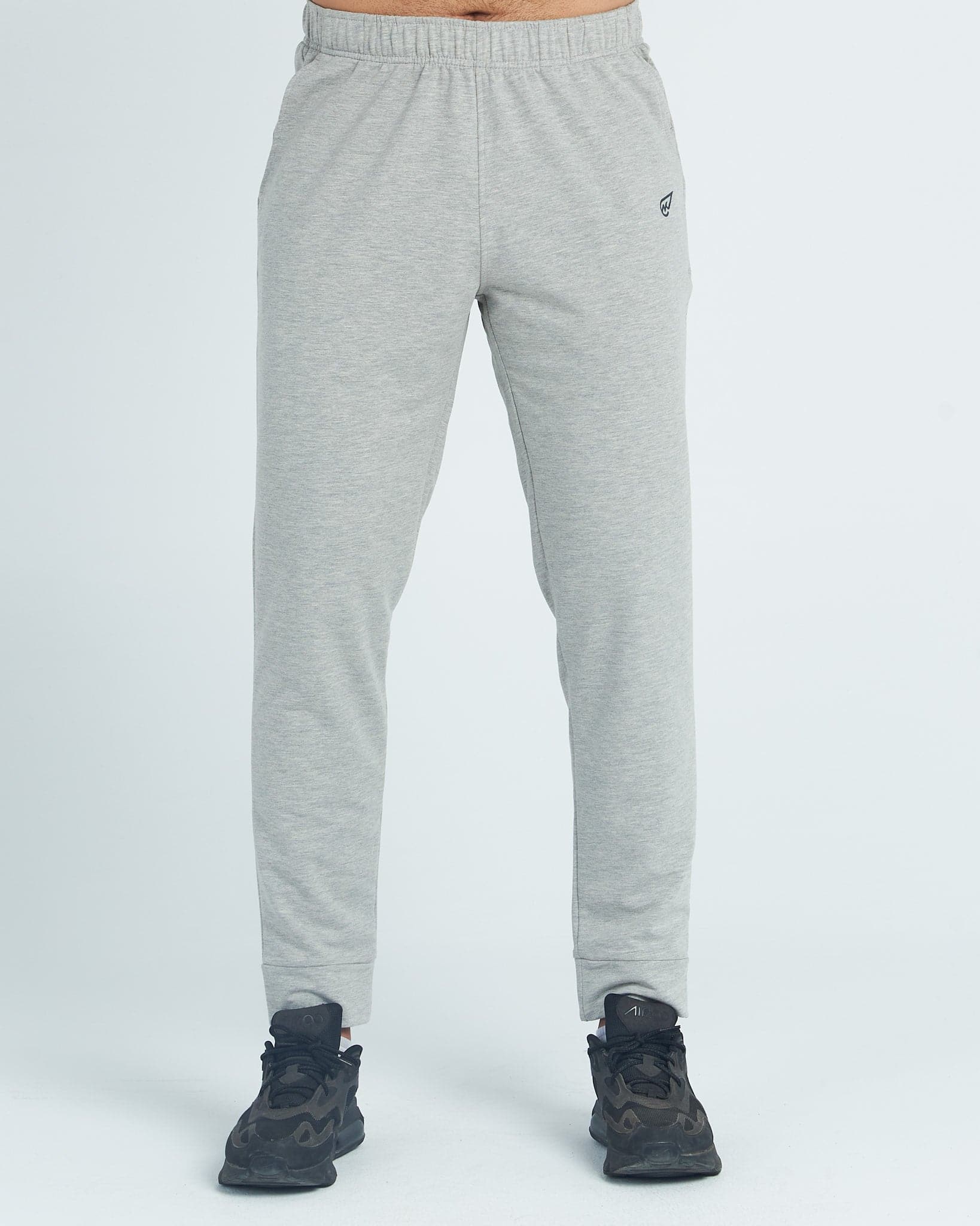 بنطال رياضي Milton Cuffed باللون الرمادي الفاتح