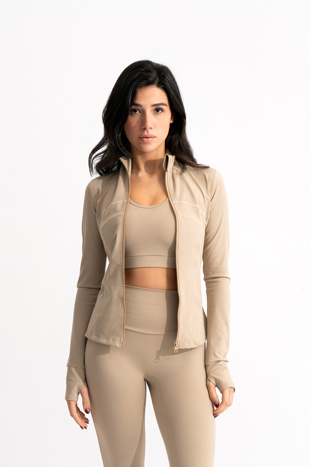 Contour Fit Zip-Up Performance Jacket