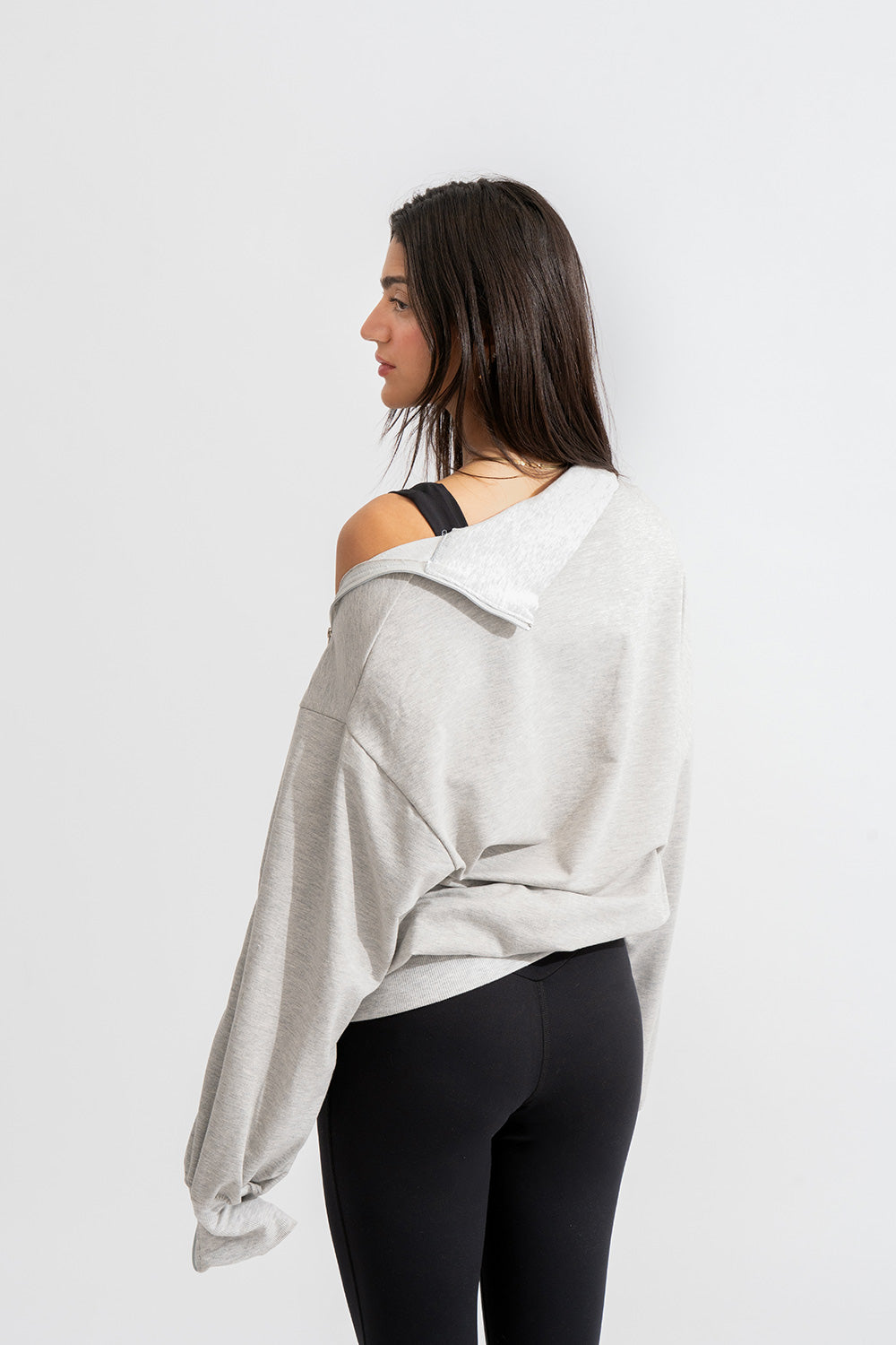 CONTOUR ZIP SWEATSHIRT