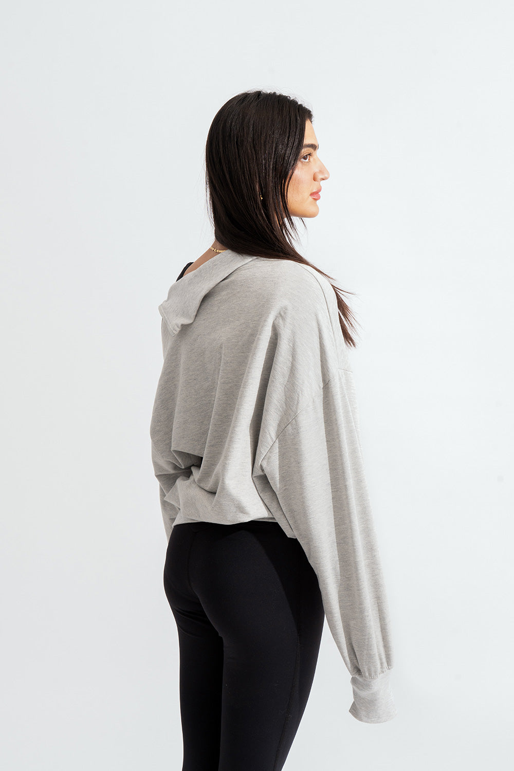 CONTOUR ZIP SWEATSHIRT