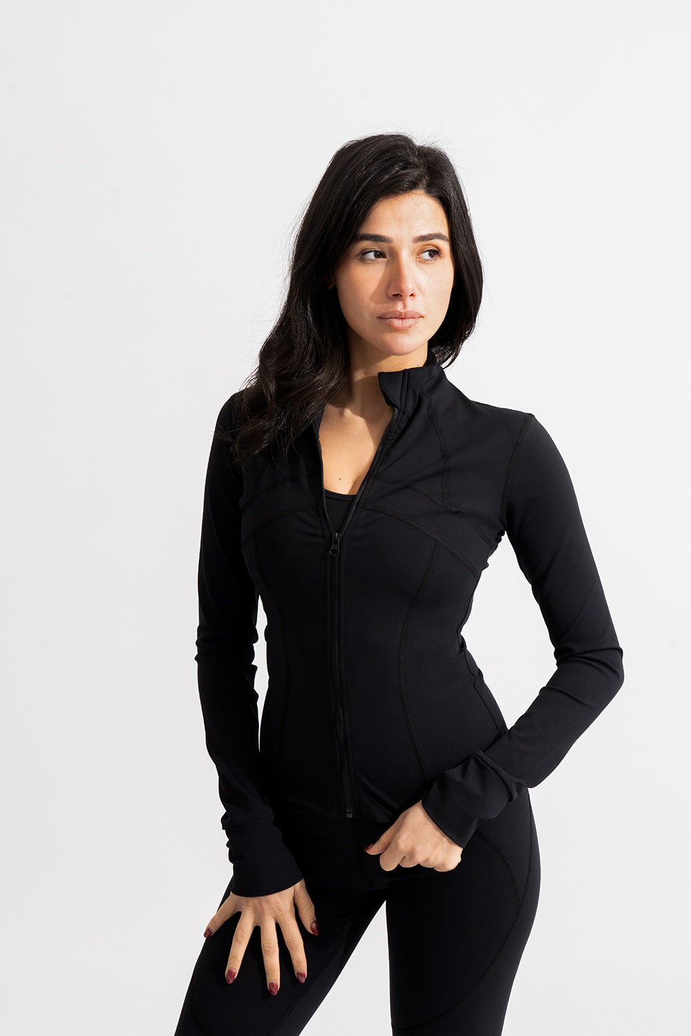 Contour Fit Zip-Up Performance Jacket