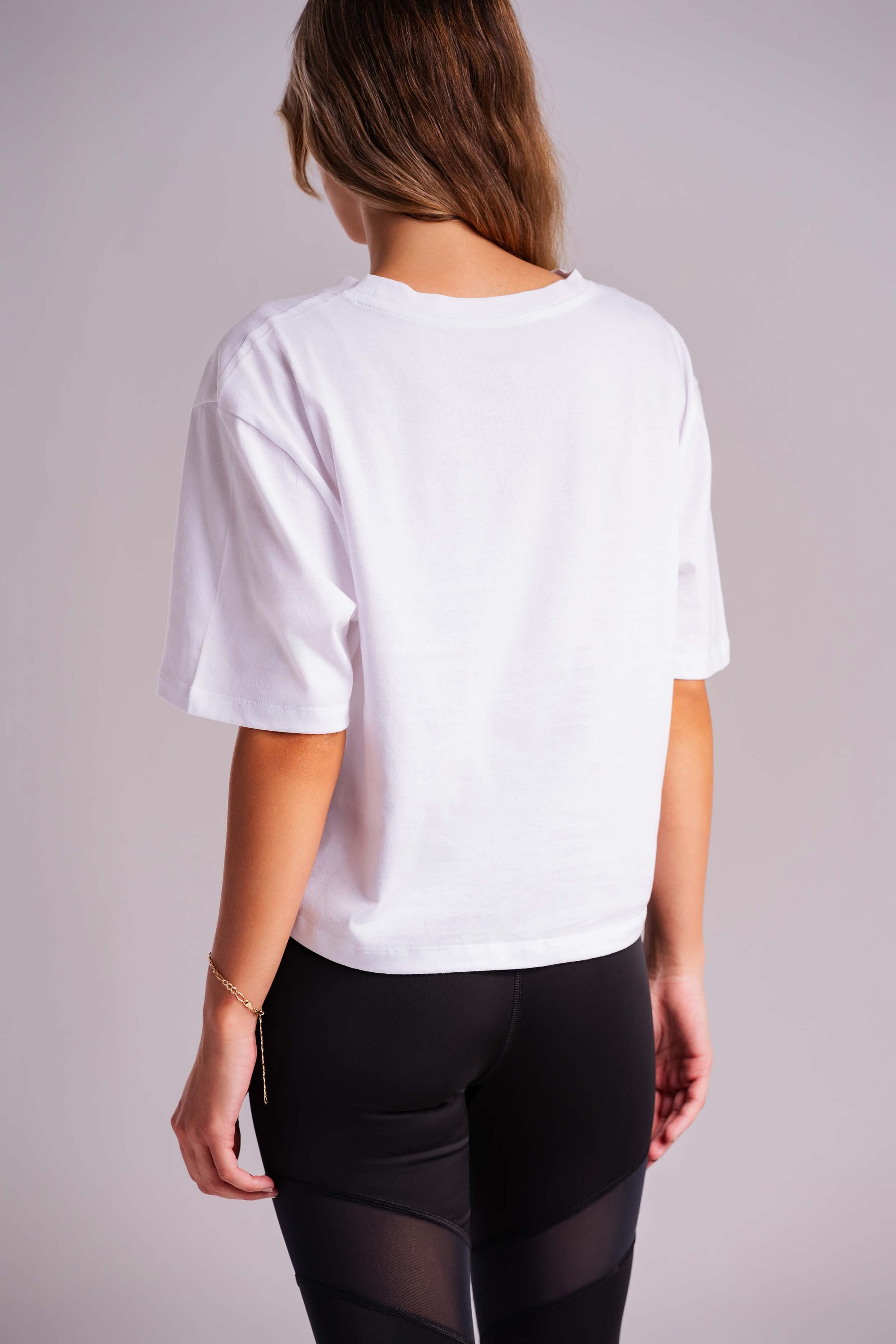 Boxy Crop Essential Tee