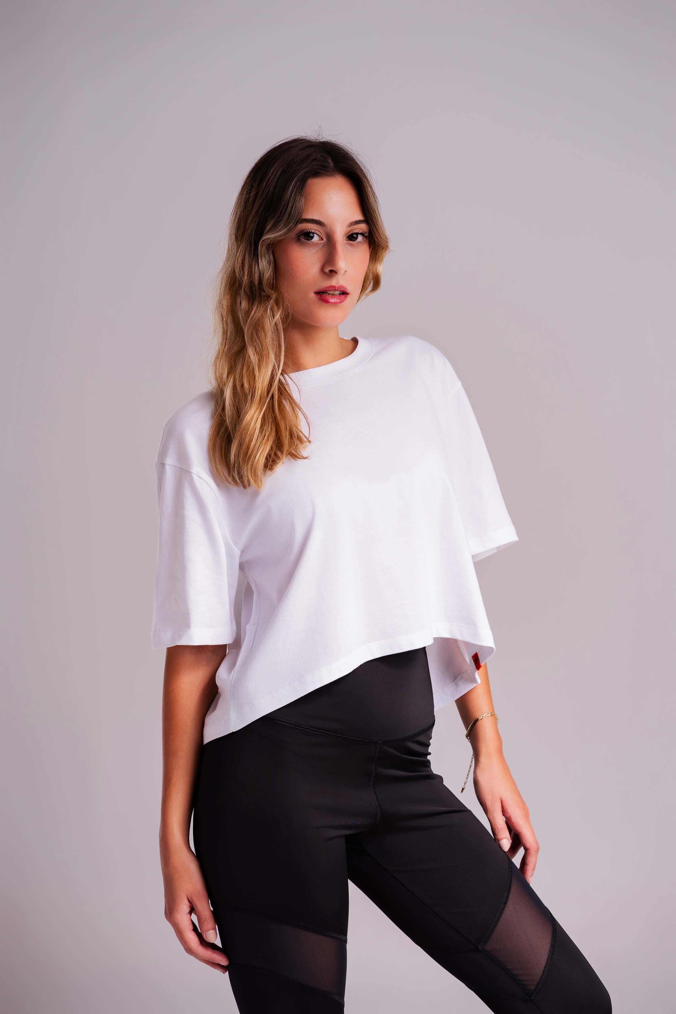 Boxy Crop Essential Tee