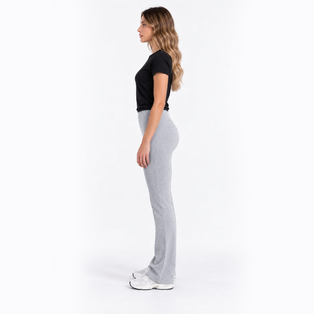 RIBBED YOGA PANTS