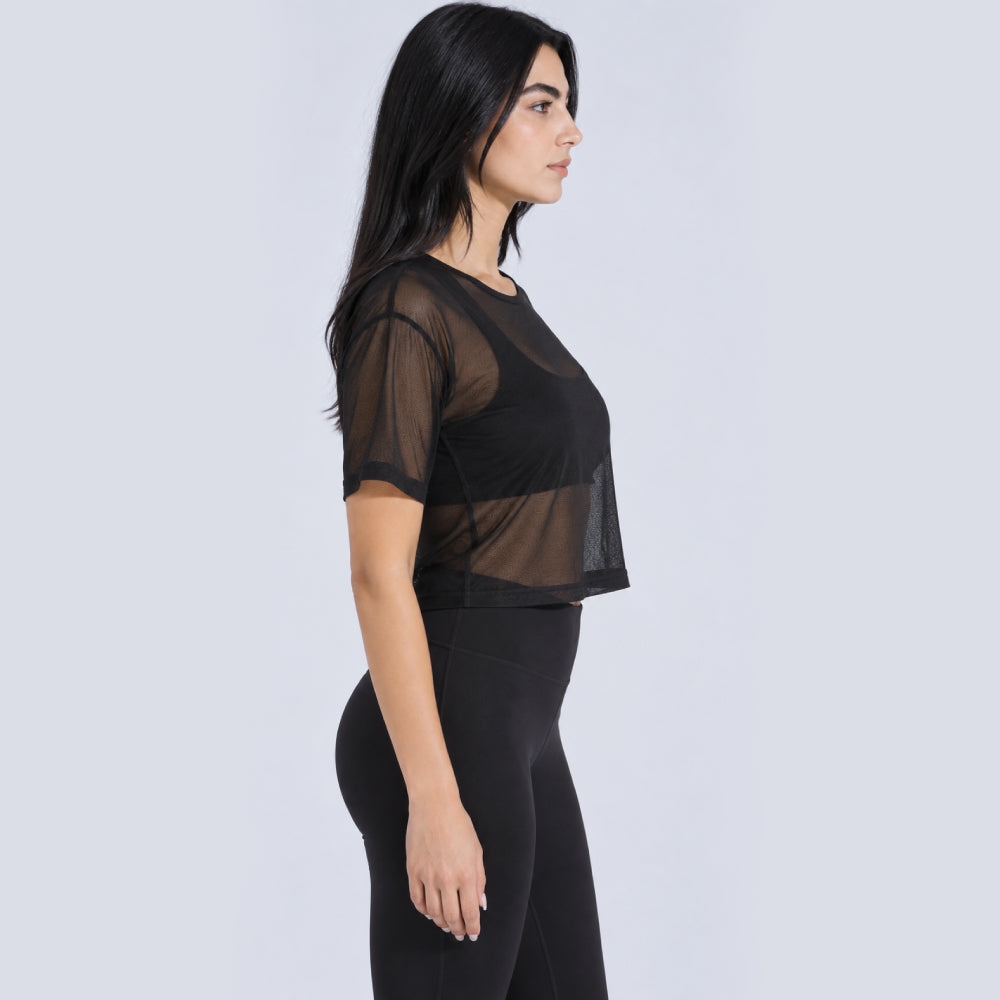 MESH LAYER TEE
