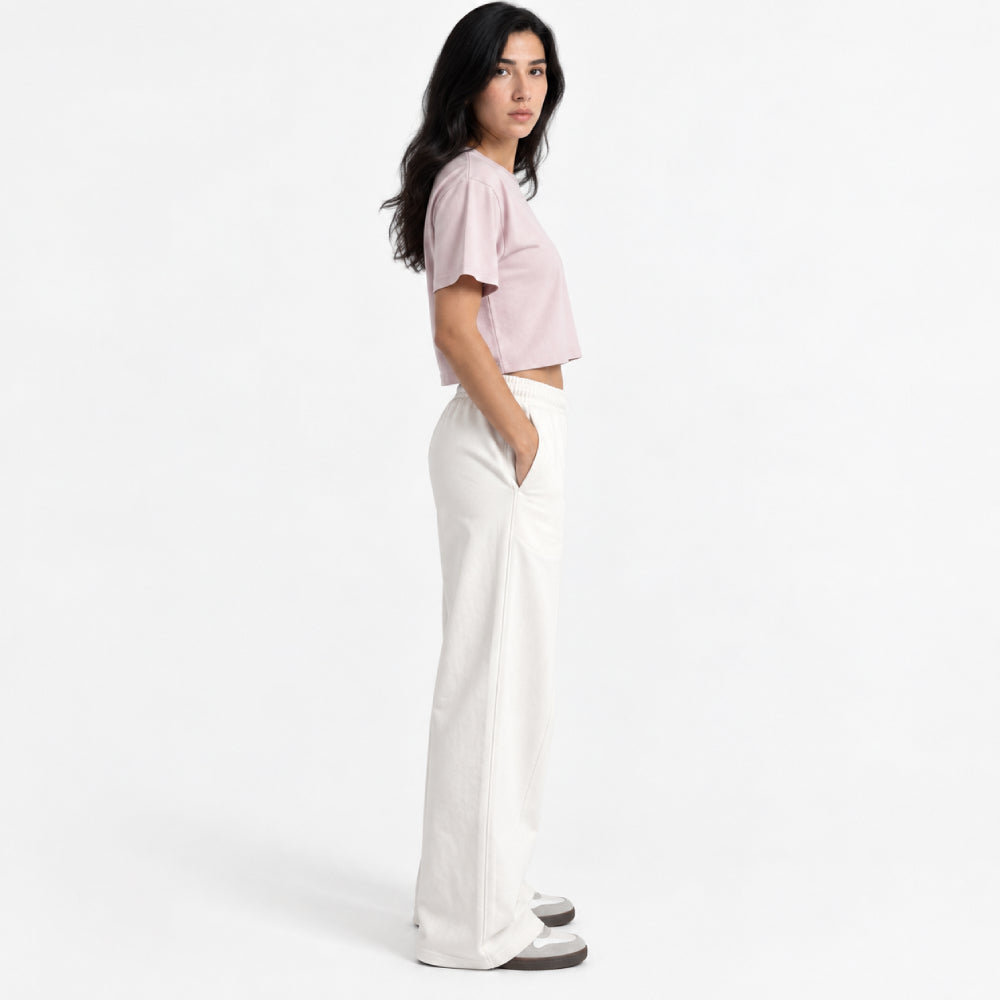 ESSENTIAL STRAIGHT-LEG PANTS