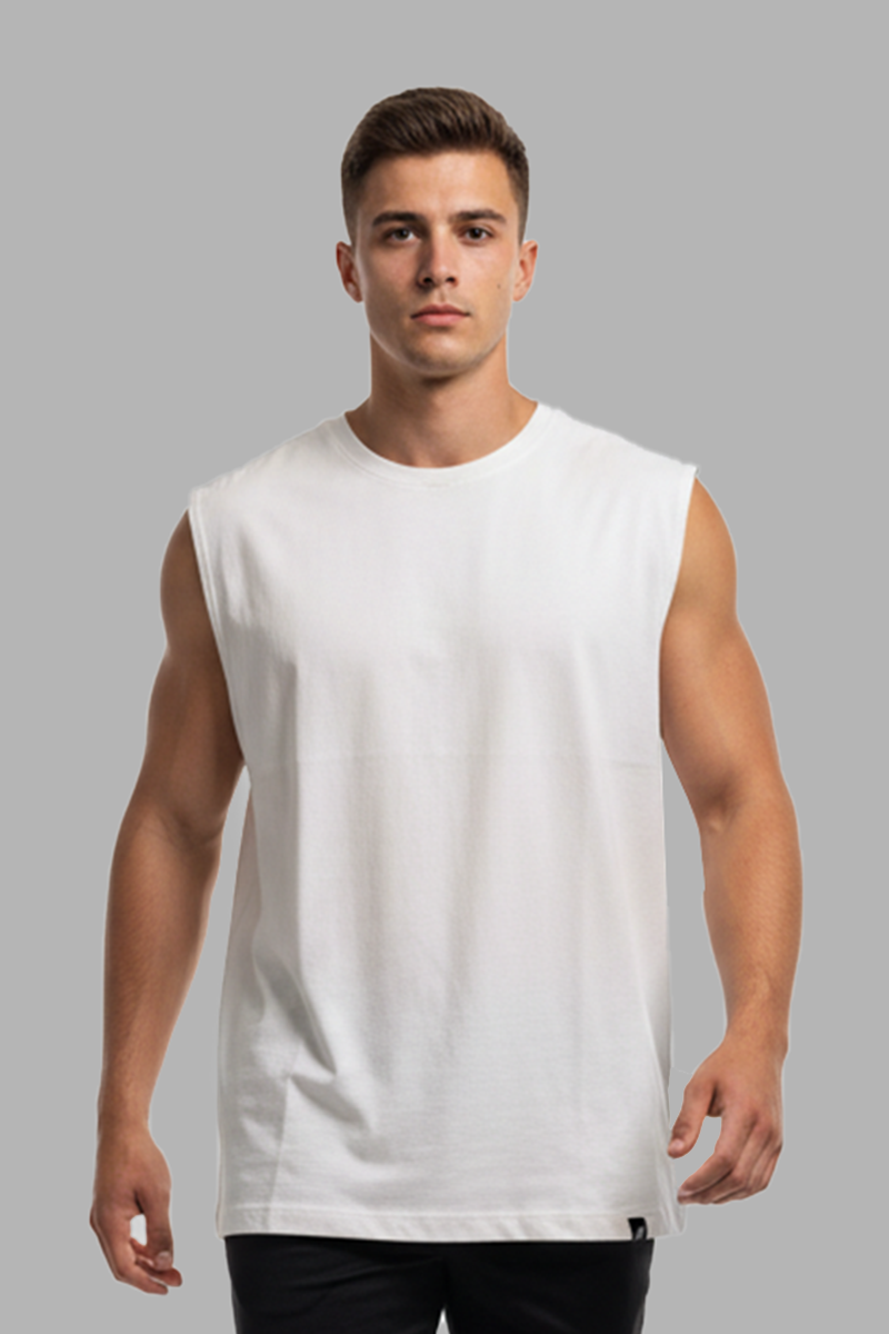 Relaxed Sleeveless Tee