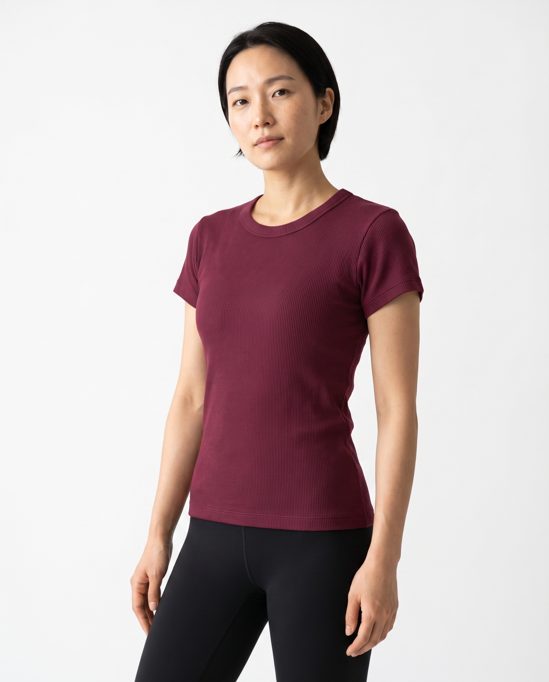 RIBBED TSHIRT