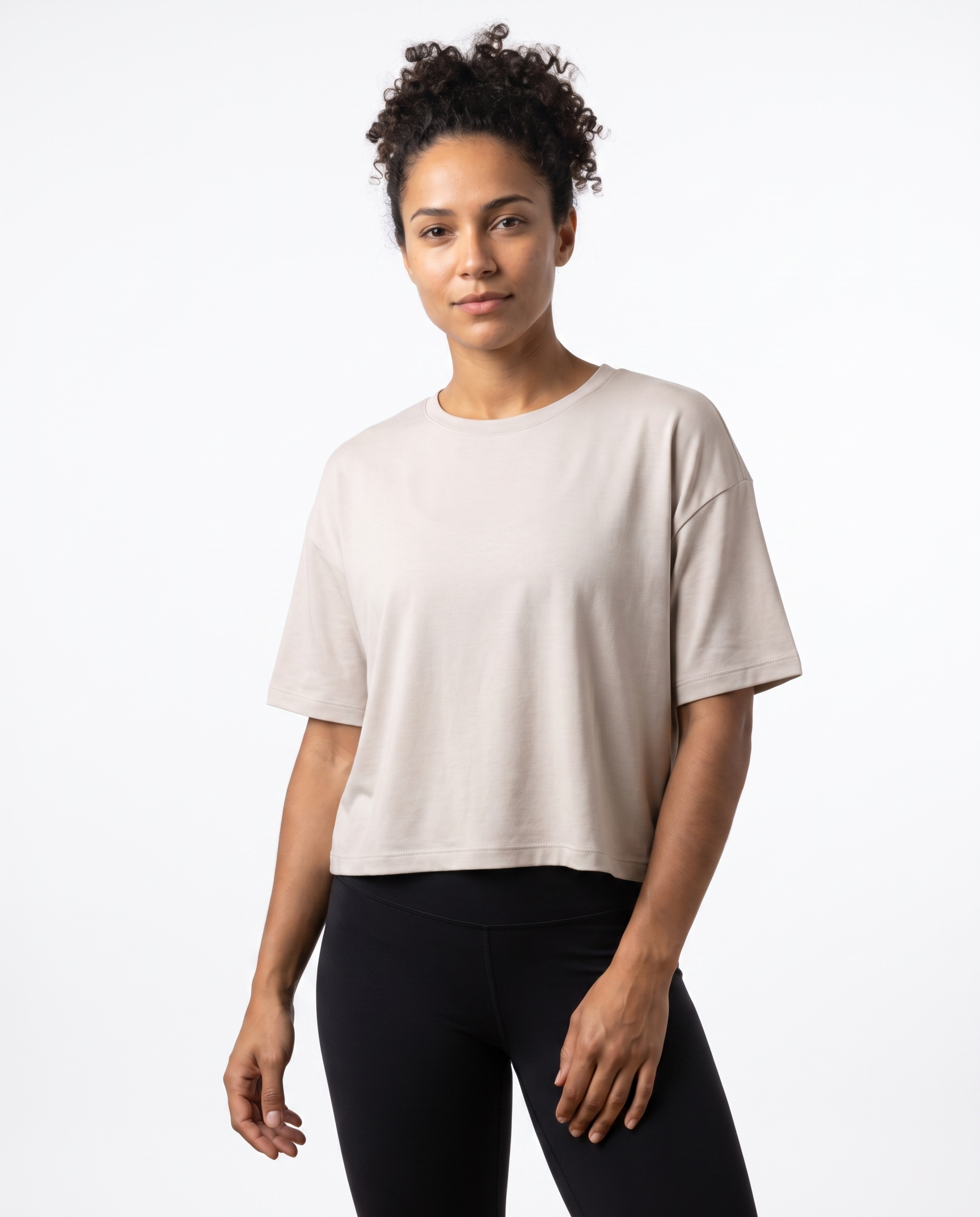 CROPPED BOXY TEE
