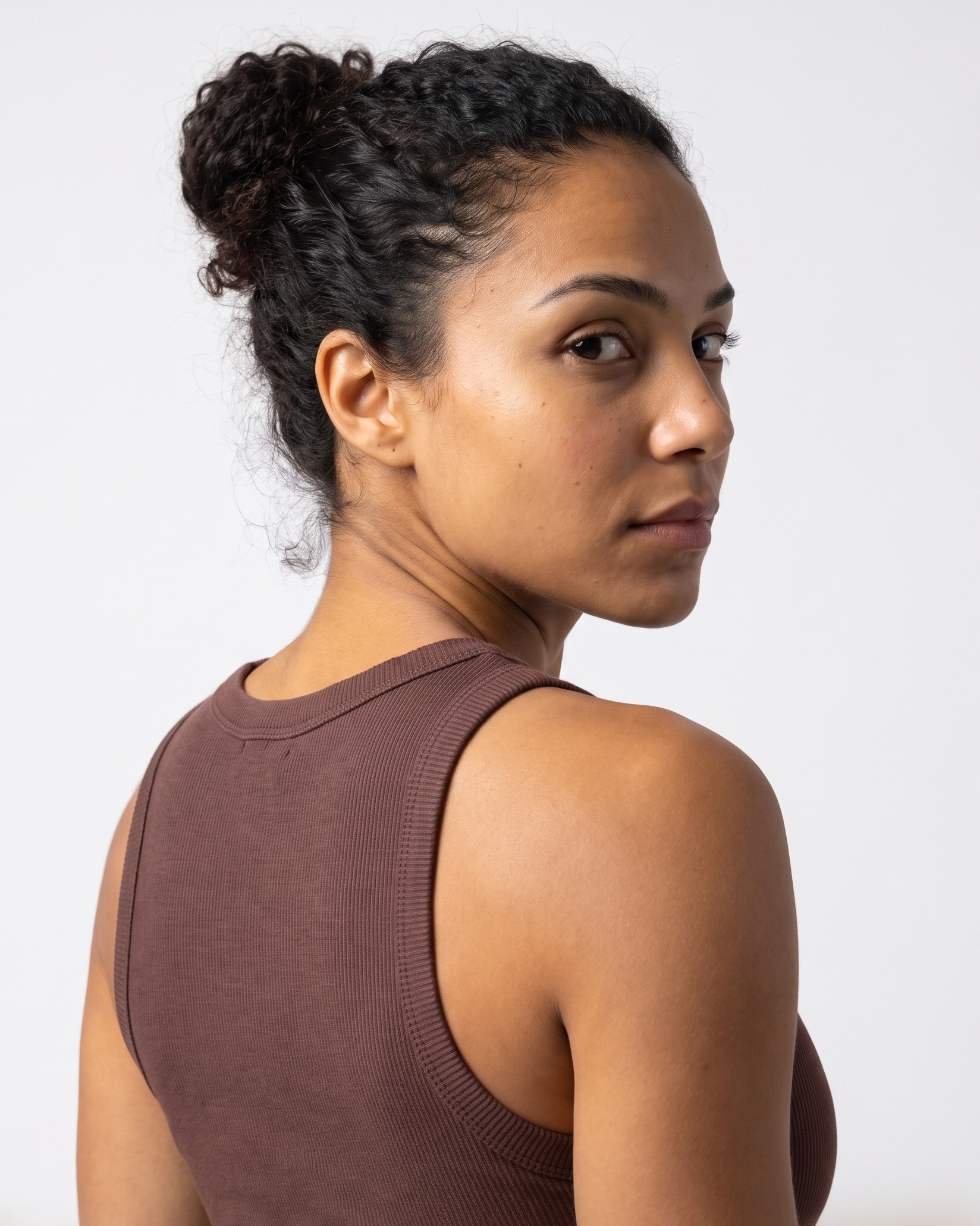 RIBBED LAYERED TANKTOP