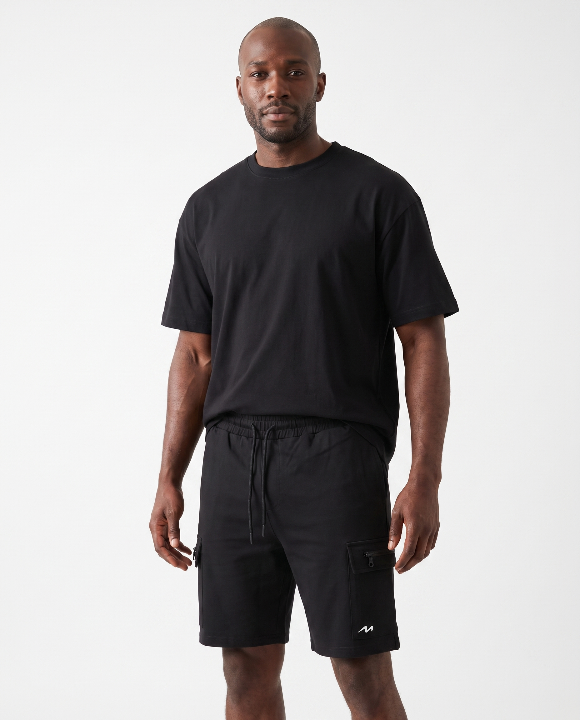 UtilityZip Cotton Shorts