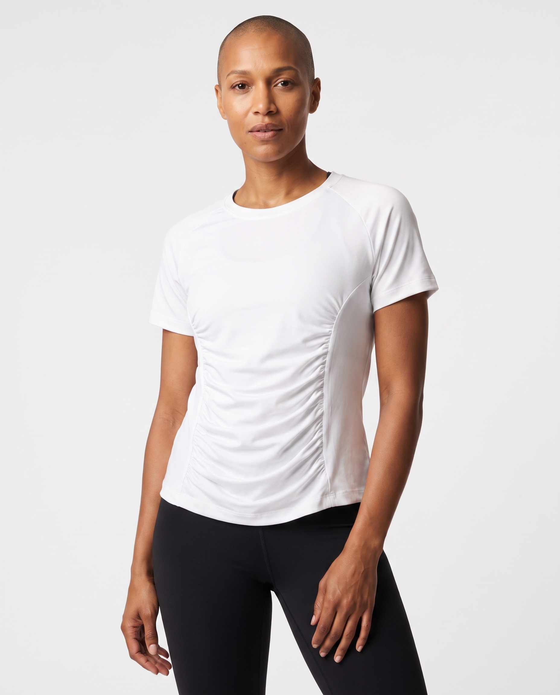 Contour Ruched Training Tee