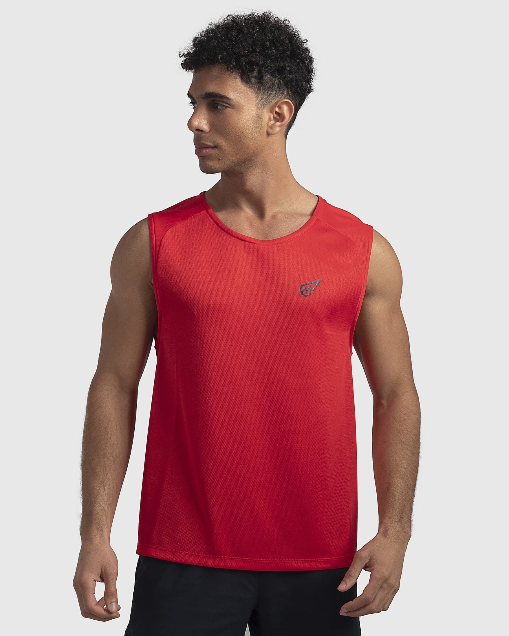 Sleeveless Basic Crew